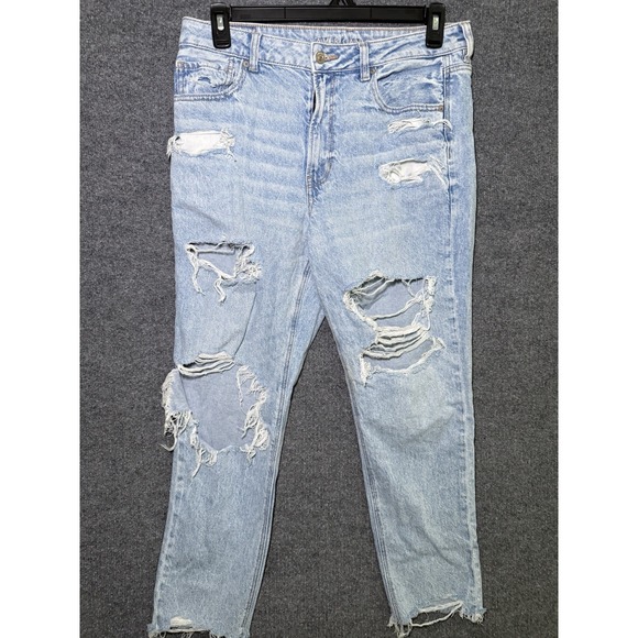 American Eagle Outfitters Denim - American Eagle Jeans Distressed Ripped Holes Women's SZ 12 Regular